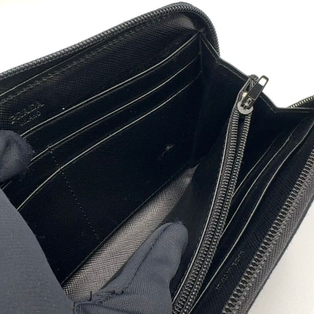 PRADA Nylon Triangle Logo Long Wallet - Picture 6 of 10